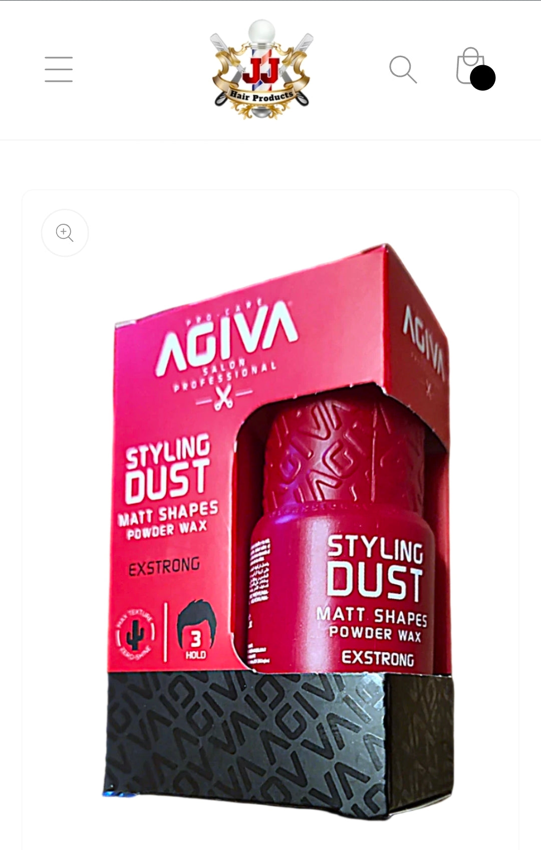 Agiva styling dust