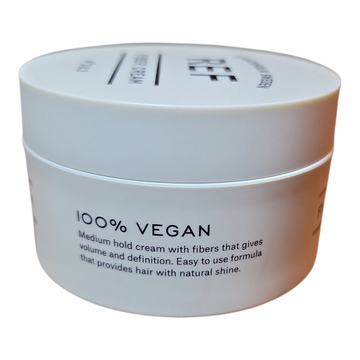 REF Fiber Cream N°323 top of jar