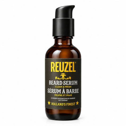 Reuzel Beard Serum Clean and Fresh, front of bottle