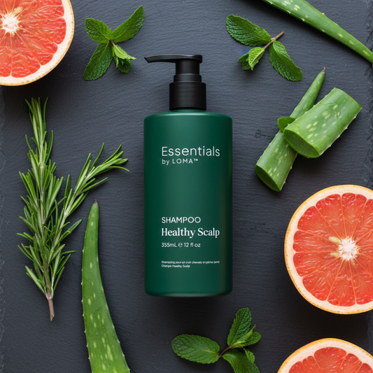 Loma Healthy Scalp Flat Lay