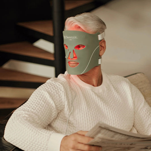 Omnilux Contour Face - Red Light + Infrared Light Therapy (MEN)