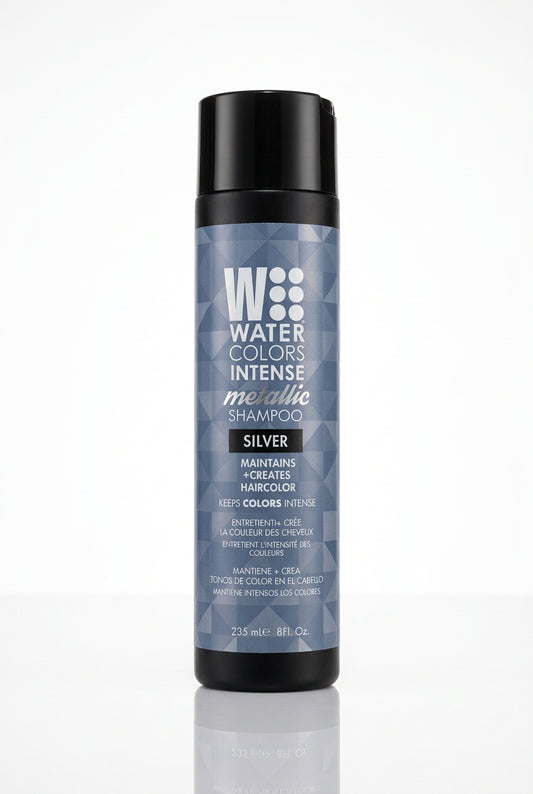 Water Colors Intense Metallic Shampoo – Silver Water Colors